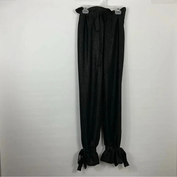 Zara High Waisted Paperbag Jogger Style Trouser Pants‎ Size XS - Picture 1 of 7